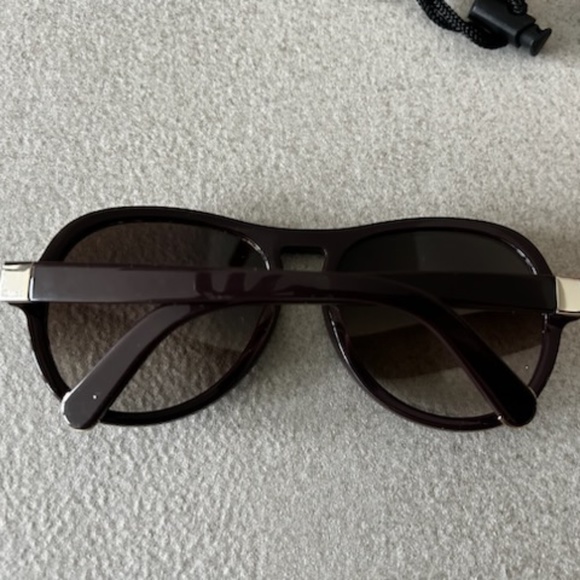 Chloe - "Ruby" Aviator Sunglasses: NWOT - Picture 9 of 10
